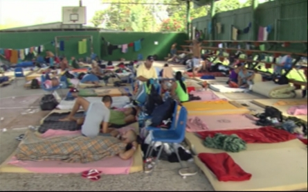 Cuban migrants in Costa Rica 